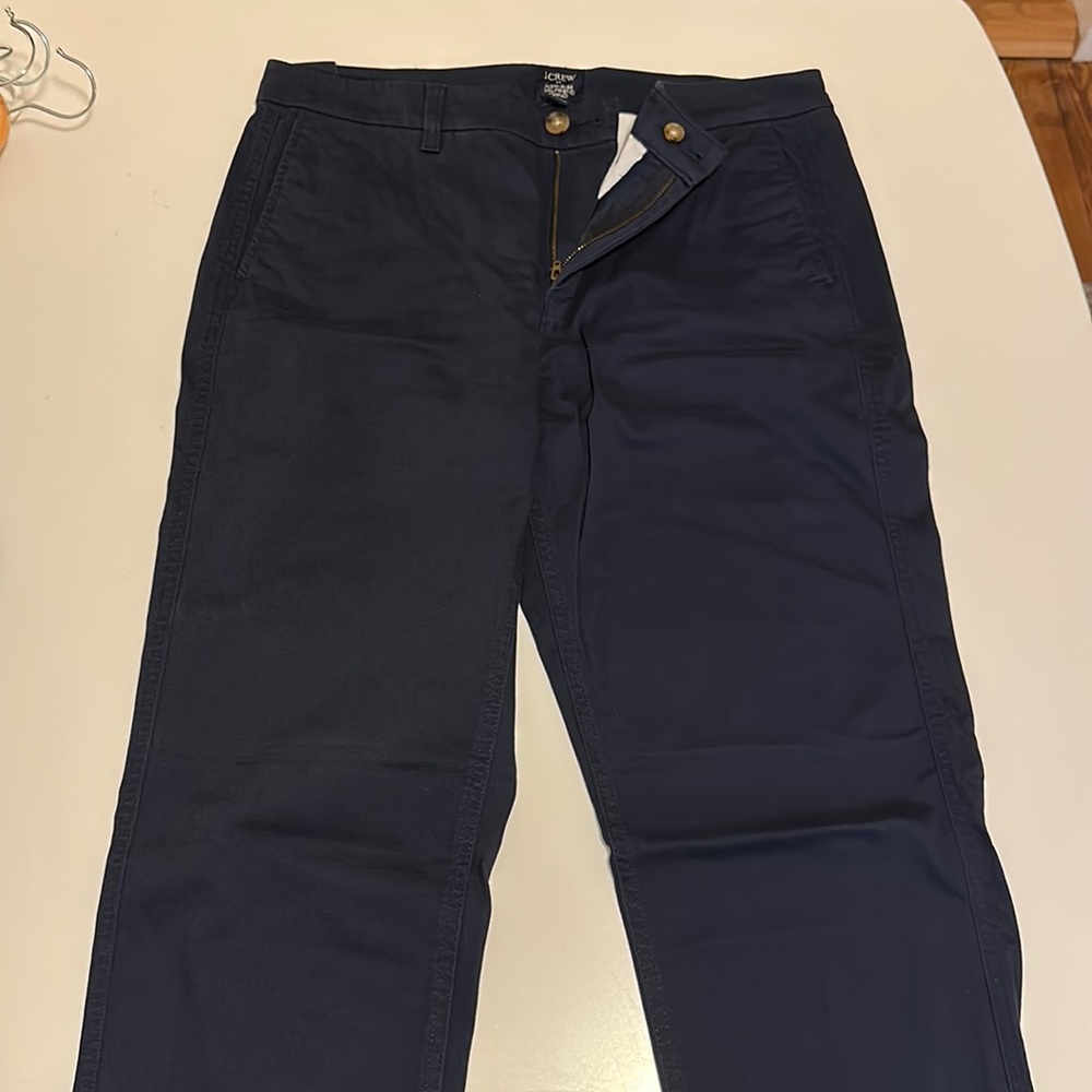 J. Crew High-Rise Girlfriend Chino, size 12, new with tags
